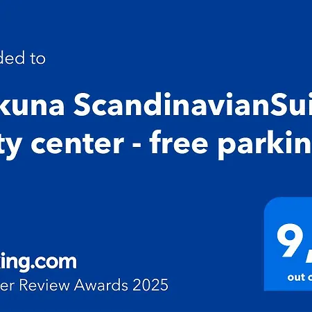 Апартаменты Hakuna Scandinaviansuite - Center - Free Parking