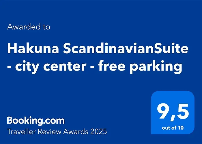 Apartman Hakuna Scandinaviansuite - Center - Free Parking